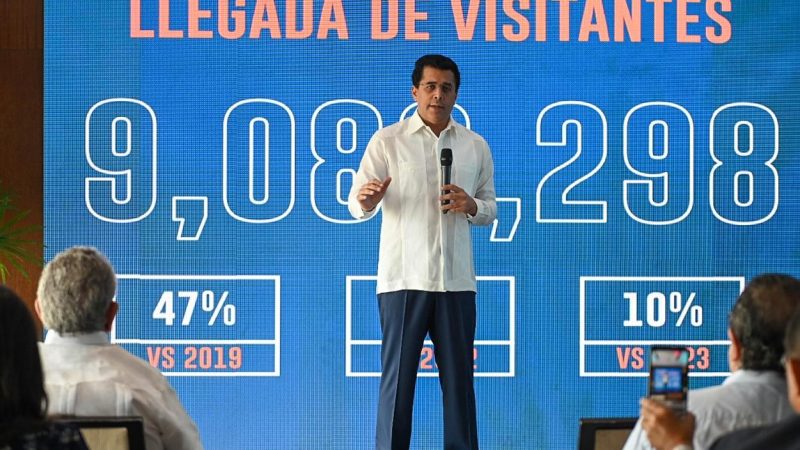 RD recibió más de 9 millones de visitantes de enero a octubre